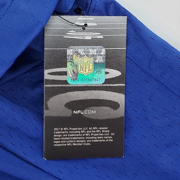 Nike On Field New York Giants Saquon Barkley Football Jersey Mens Size Large XXL - Picture 11 of 12